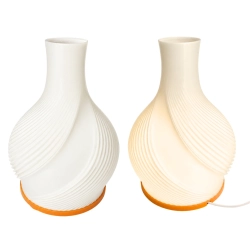 Lampa stołowa LED wazon 2w1 regulacja jasności 3 barwy światła