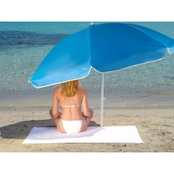 Parasol plażowy ogrodowy balkonowy duży xxl z filtrem uv 170 cm składany