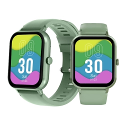 Smartwatch zegarek damski męski gumowy pasek sport bluetooth rozmowy zieleń