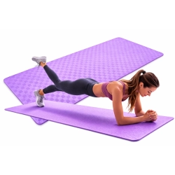 Mata do ćwiczeń jogi pilatesu fitness gimnastyczna treningowa 180cm gruba