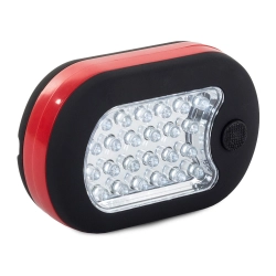 Latarka lampa warsztatowa magnes + wieszak 27 led