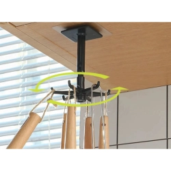 Wieszak kuchenny łazienkowy obrotowy organizer