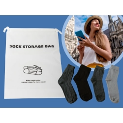 Torba podróżna na skarpetki organizer do samolotu wodoodporny na podróż