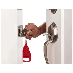 Blokada do drzwi turystyczna antywłamaniowa podróżna do pokoju hotelu