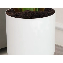 Donica doniczka kwietnik stojący na nóżkach do domu ogrodowa stojąca biała