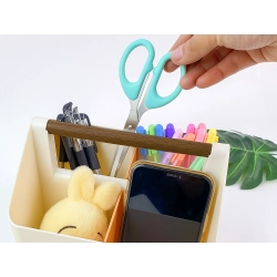 Przybornik organizer na biurko na drobiazgi do łazienki na kosmetyki