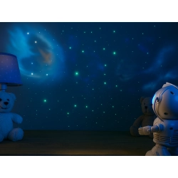 Projektor gwiazd astronauta lampka nocna rzutnik dla dziecka kosmos muzyka