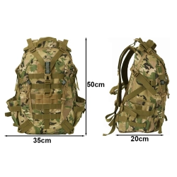 TAKTICKÝ VOJENSKÝ BATOH VOJENSKÉ PŘEŽITÍ TURISTIKA TREKKING 30L — zdjęcie 10