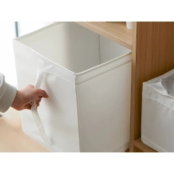 Organizer pudełko pojemnik na ubrania odzież pościel do szafy na regał duże