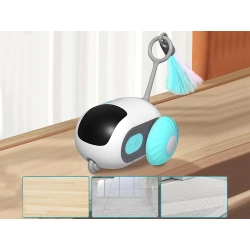 Zabawka dla kota interaktywna zdalnie sterowana uciekająca usb-c pilot