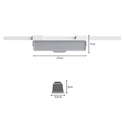 Wiszący organizer na kapsułki do kawy nespresso 30 kapsułek wysuwany blat