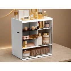 Szafka przybornik organizer na biurko półki na kosmetyki drobiazgi szuflady