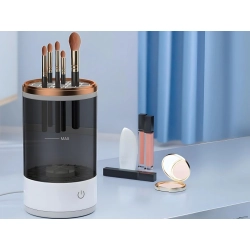 Myjka stojak do czyszczenia mycia suszenia pędzli gąbek kosmetycznych usb