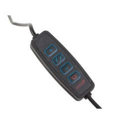 Lampa stojąca led 40cm nowoczesna dekoracyjna biurkowa podłogowa 3 odcienie