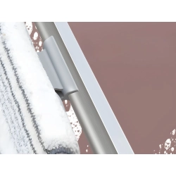 Myjka do okien podłóg ściągaczka z mikrofibry obracana 2w1 teleskopowa