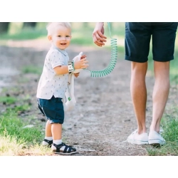 Szelki opaska dla dziecka przeciwko ucieczce zagubieniu się regulowane