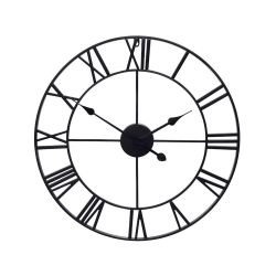 Zegar ścienny rzymski retro vintage loft 3d 50cm