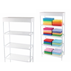 PÓŁKA NA BUTY OBUWIE ORGANIZER SZAFKA STOJAK REGAŁ 5 PÓŁKI DO ŁAZIENKI - zdjęcie 5