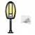 Lampa solarna led cob z czujnikiem ruchu naścienna zewnętrzna ogrodowa