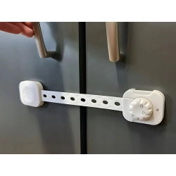 Blokada zabezpieczenie szafek szuflad zatrzask mebli drzwi przed dziećmi