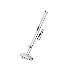 Mop płaski mikrofibry ze ściągaczką składanym wiadrem rozkładany do podłóg