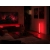 Lampa podłogowa LED RGB 50 cm sterowana pilotem czarna USB 7 kolorów