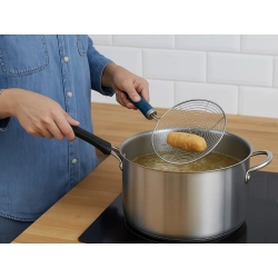 Cedzak łyżka sitko chochla do smażenia do pierogów frytek szumówka kuchenna