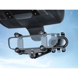 Uchwyt samochodowy na telefon do lusterka wstecznego obrotowy regulowany