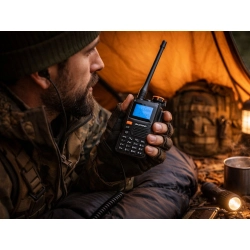 Krótkofalówka baofeng uv-k61 pro duży zasięg do 30km latarka 2600mah — zdjęcie 4