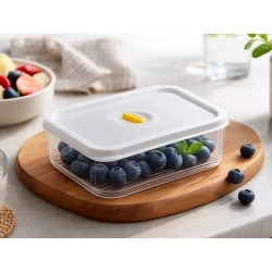 Pojemnik na żywność z pokrywką hermetyczny organizer do kuchni 600ml