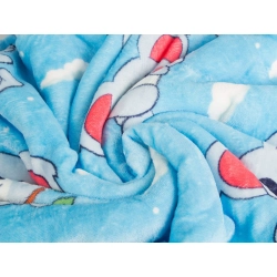 Ciepła bluza koala koc oversize xxl 2w1 gruba futrzak miękka z kapturem