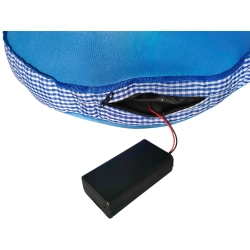 Poduszka podróżna rogal na szyję masażer miękka