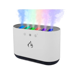 Nawilżacz powietrza kompinek dyfuzor lampka led rgb aromaterapia 6 dysz