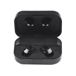 Słuchawki douszne bluetooth bezprzewodowe z etui ładującym led i mikrofonem