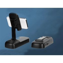Głośnik stojak pod telefon uchwyt teleskopowy bluetooth powerbank podstawka