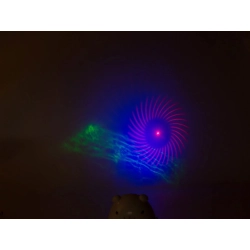 Projektor niedźwiadek lampka nocna rzutnik laserowy led pilot uniwersalny