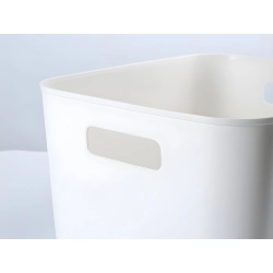 Pojemnik do przechowywania organizer kosz z uchwytami uniwersalny 18x25 cm