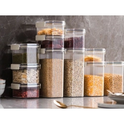 Pojemniki kuchenne na żywność do makaronu pojemnik z uszczelką zestaw 5 szt