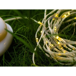 Lampa kempingowa biwakowa akumulatorowa led girlanda na rolce 8m ciepła