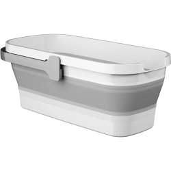 Miska składana silikonowa duża kosz na pranie kompaktowa turystyczna 10l