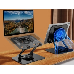 Podstawka chłodząca pod tablet uchwyt statyw na tablet regulowany 4-16 cali