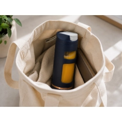 Blender kielichowy bezprzewodowy smoothie kubek mikser 450 ml granatowy usb