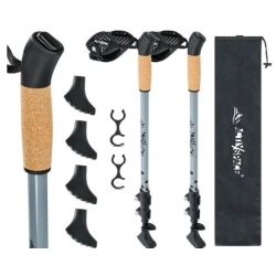 KIJ NORDIC WALKING ZESTAW 4 CZERWONY (30)