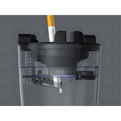 Popielniczka kubek samochodowa domowa z ugaszaczem papierosa kosz cupholder