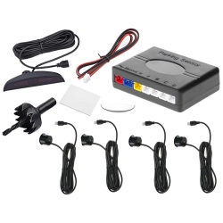 Czujniki parkowania cofania tył zestaw 4x sensor wyświetlacz lcd