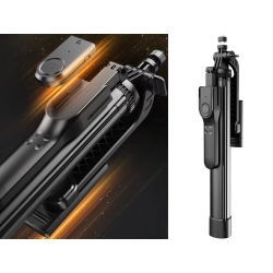 Kijek do selfie stick uchwyt na telefon tripod statyw pilot bluetooth 178cm