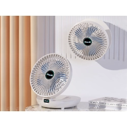 Wentylator biurkowy wiatrak składany bezprzewodowy klips biurkowy stojący