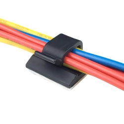 Organizer uchwyt na kable do kabli przewodów zaczep maskownica klips 10szt