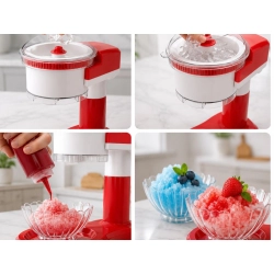 Maszyna do slushy, lodów, granity, sorbetów, koktajli, drinków, ice slush i deserów