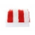 Włosy kibica biało czerwone nakrycie na głowę polska mecz stadion opaska — zdjęcie 10